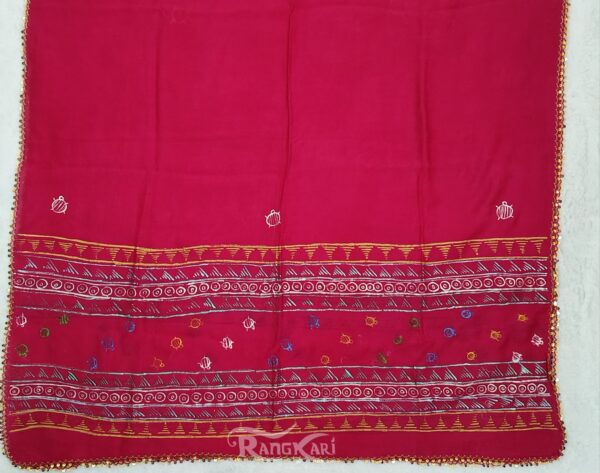 hand painted kotpad dongaria dupatta