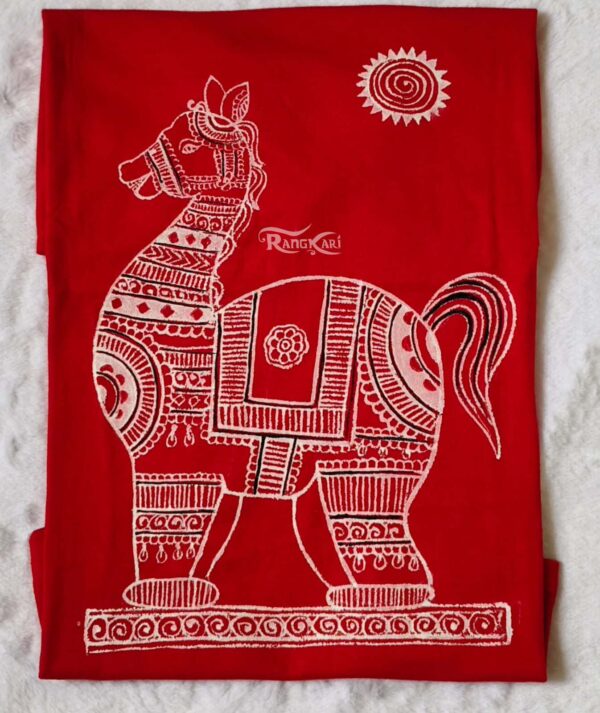 hand painted saura horse