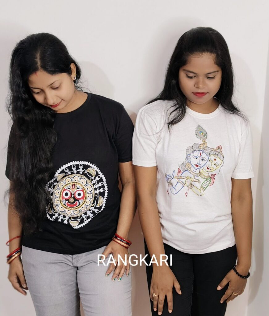 Rangkari hand painted apparels