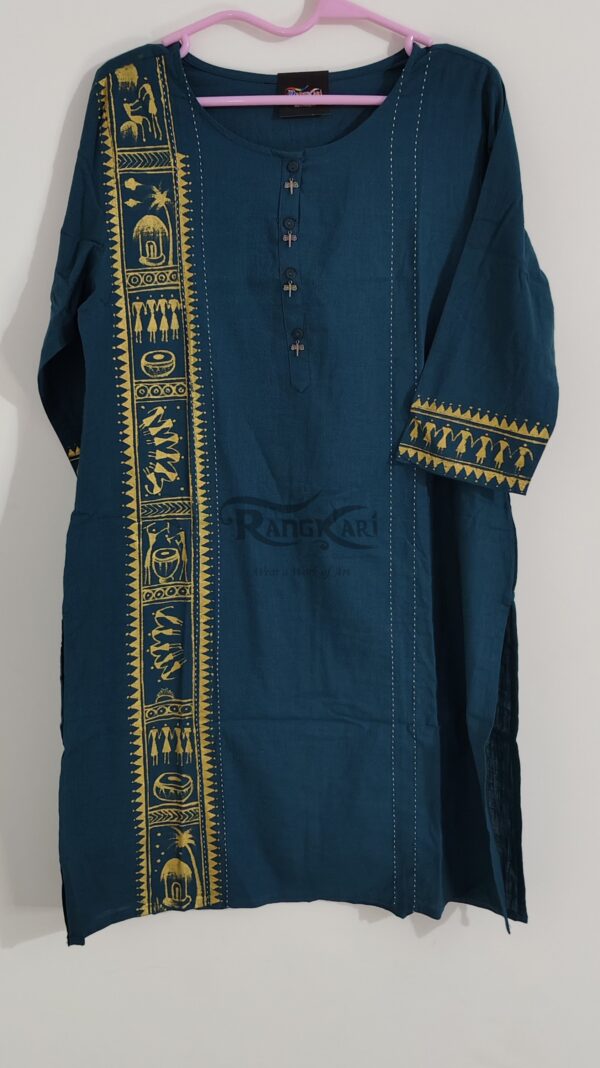 Rangkari hand painted kurti