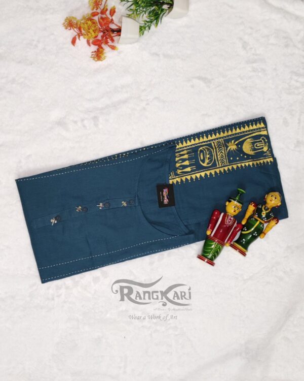 Rangkari hand painted kurti