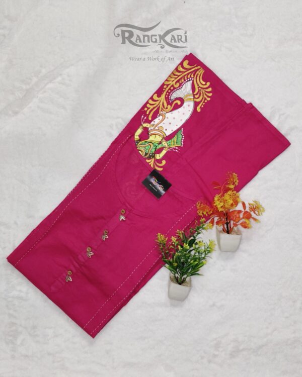 Rangkari hand painted kurti