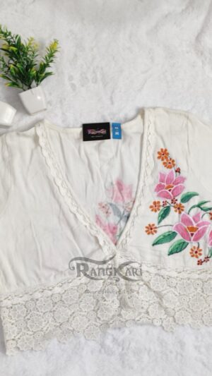 Rangkari hand painted shrug
