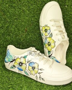 Rangkari hand painted shoe