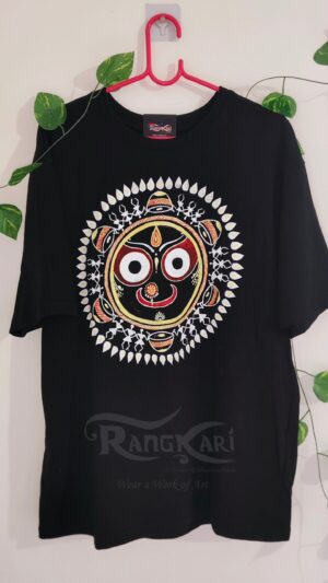 SAURA NATHA Hand Painted Men T-shirt