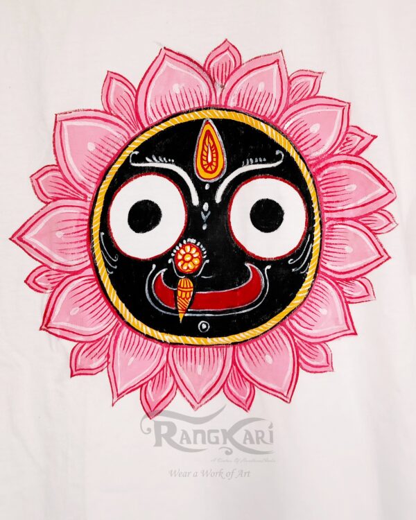 "PADMA PRABHU" Hand Painted Men T-shirt - Image 3