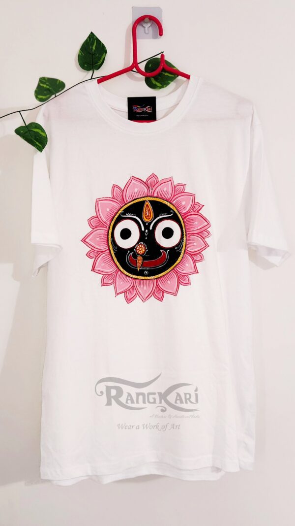 "PADMA PRABHU" Hand Painted Men T-shirt - Image 4
