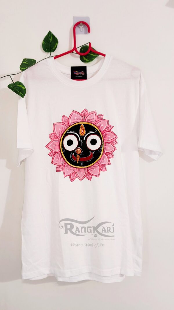 "PADMA PRABHU" Hand Painted Men T-shirt - Image 2