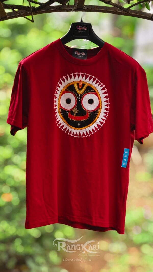 "RANGA PRABHU" Hand Painted Men T-shirt - Image 2