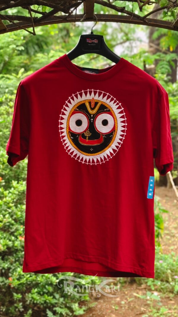 "RANGA PRABHU" Hand Painted Men T-shirt - Image 3