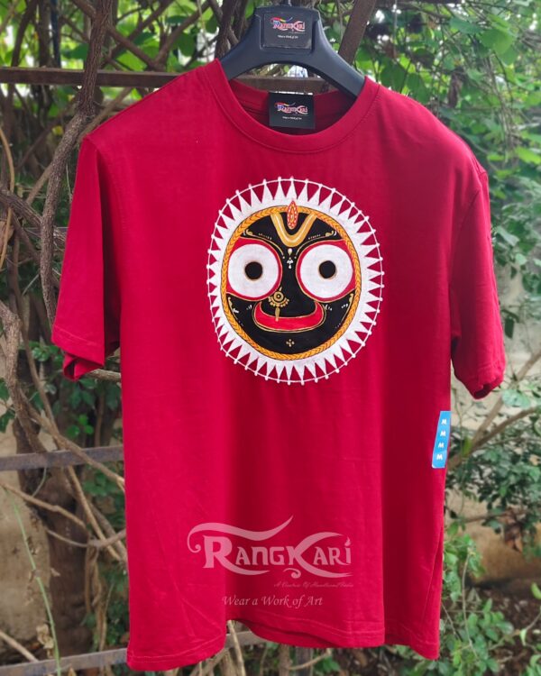 "RANGA PRABHU" Hand Painted Men T-shirt - Image 5