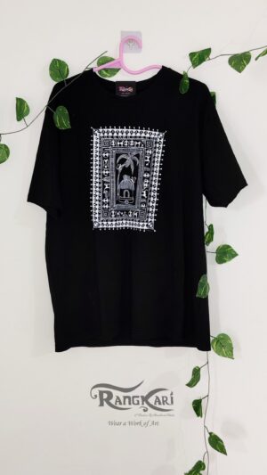 SAURA HUT Hand Painted Men T-shirt