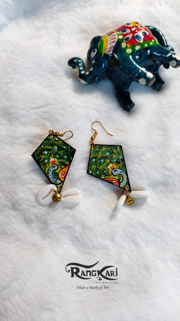 "RANGMOR" Hand-Painted Jewellery Set - Image 3