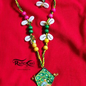 "RANGMOR" Hand-Painted Jewellery Set