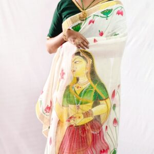"ONAM MOHINI"Kerala Kasavu Cotton Saree