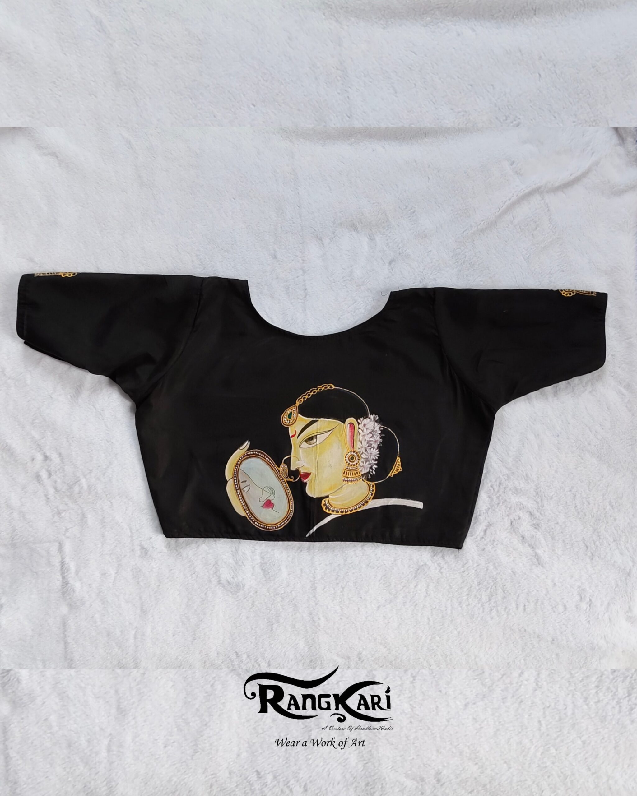 "ROOP KI RANI" Hand Painted Blouse