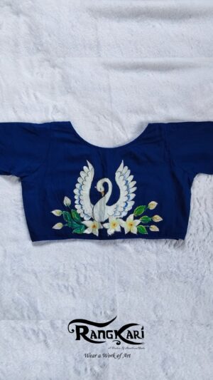 PARAMHANSA Hand Painted Blouse