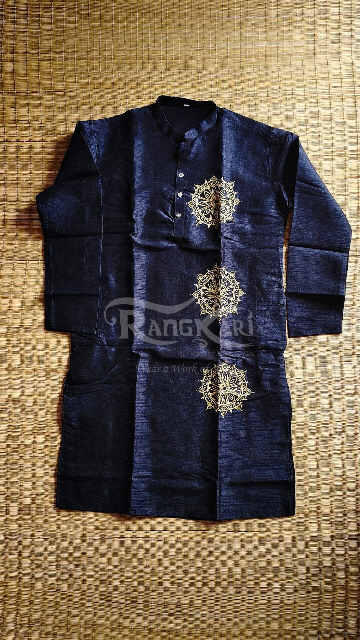 2026/05/1000627416-scaled.jpg pichikaam hand painted magenta kurta pichwai cow & lotus design copy