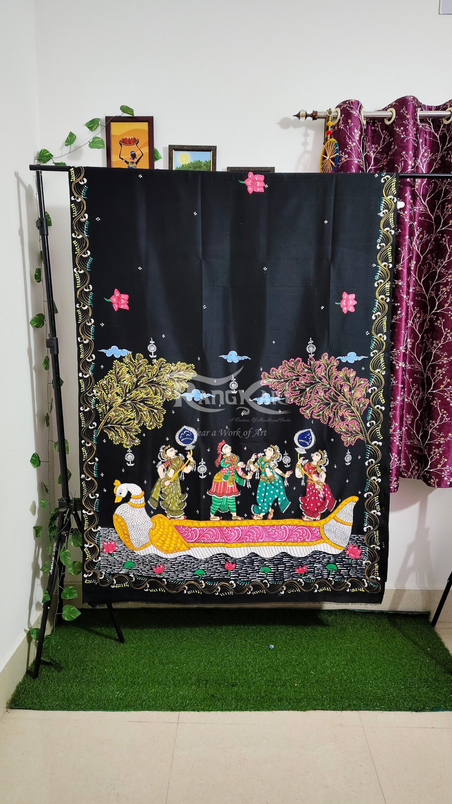 2026/05/1000644609-scaled.jpg boita rasa hand painted pattachitra silk saree