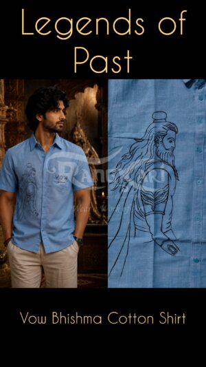 legends of past bhishma vow cotton shirt