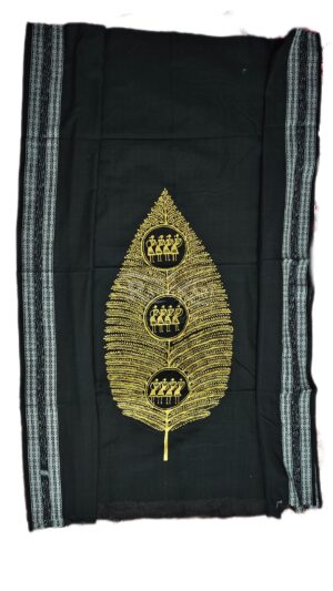 tarulata hand painted silk cotton unstitched kurti piece copy