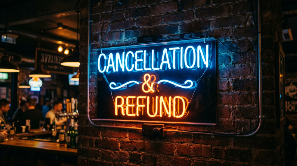 Cancellation and refund Cancellation and refund
